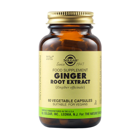 Solgar SFP Ginger Root Extract - 60 veg. caps